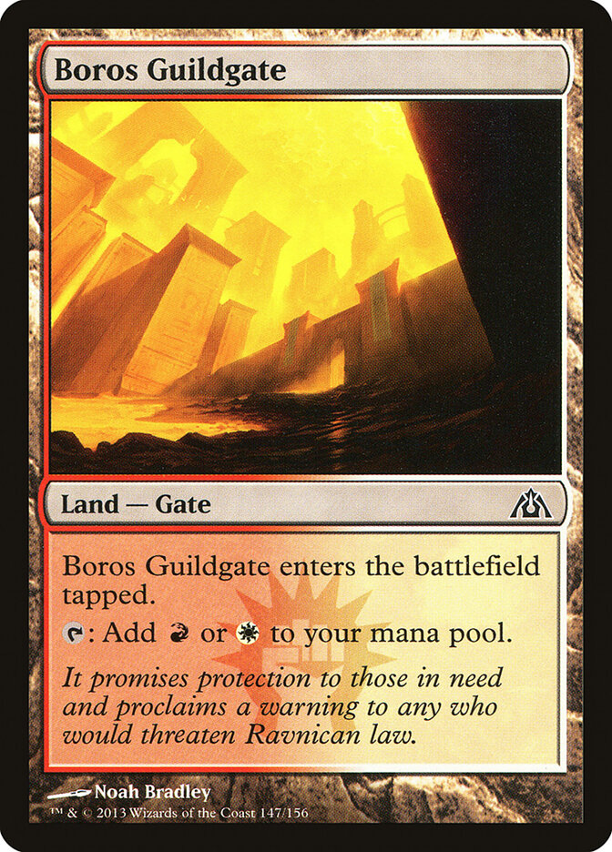 Boros Guildgate card front