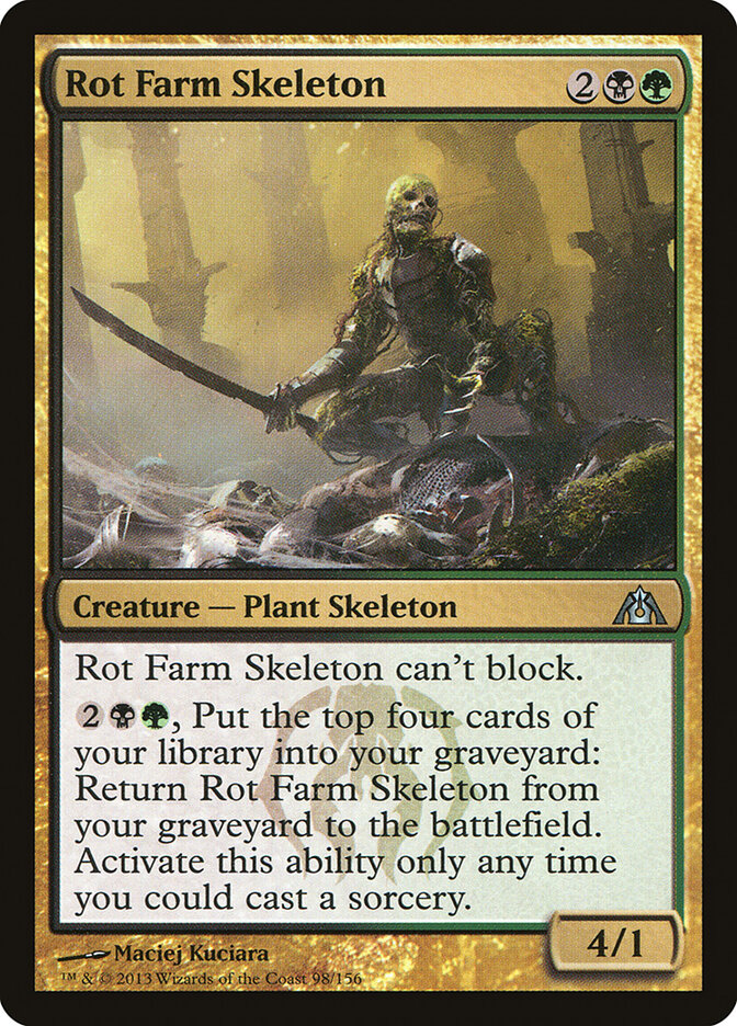 Rot Farm Skeleton card front