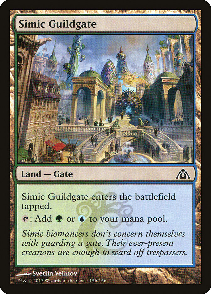 Simic Guildgate card front