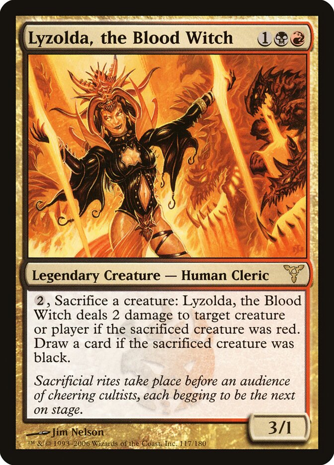 Lyzolda, the Blood Witch card front