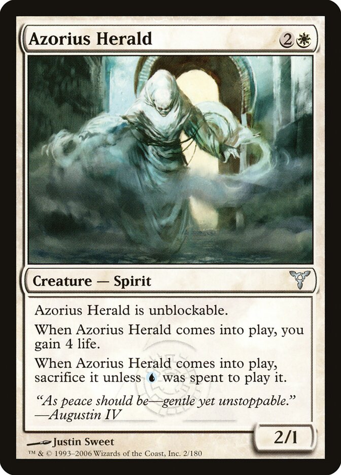 Azorius Herald card front