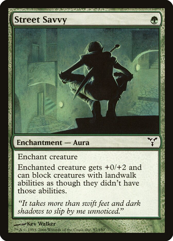 Street Savvy card front