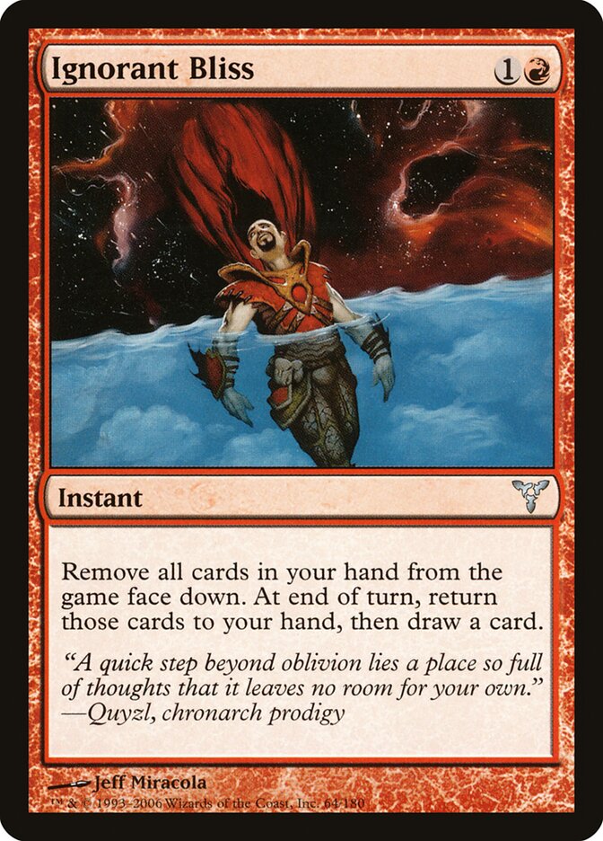 Ignorant Bliss card front
