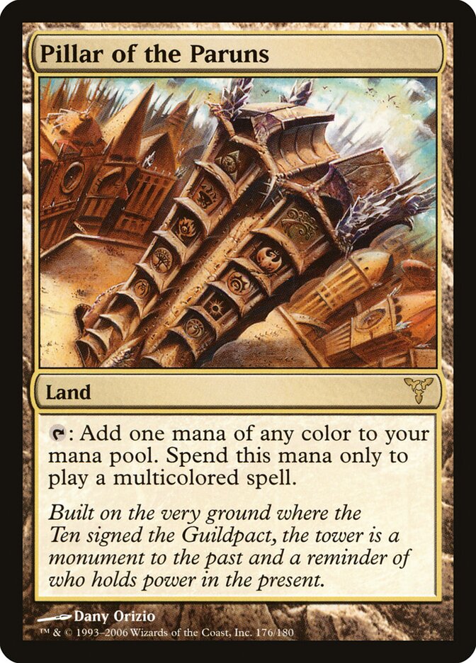 Pillar of the Paruns card front