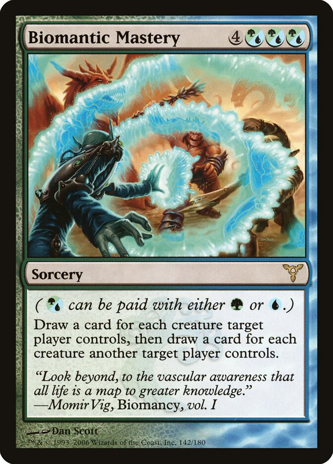 Biomantic Mastery card front
