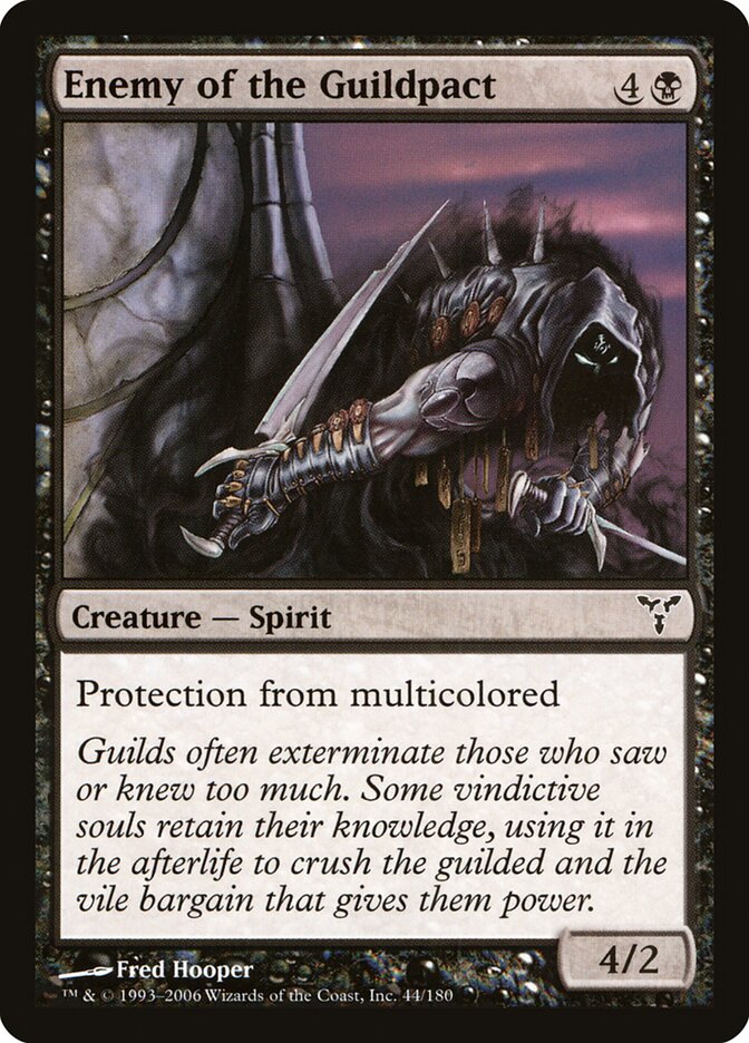 Enemy of the Guildpact card front