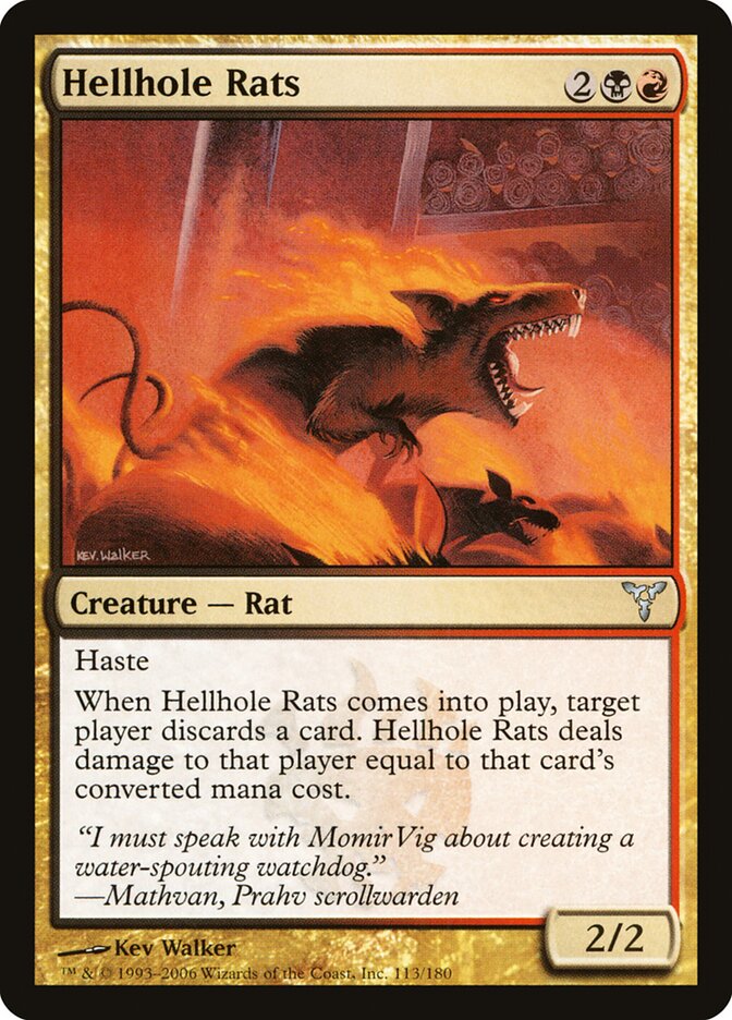 Hellhole Rats card front