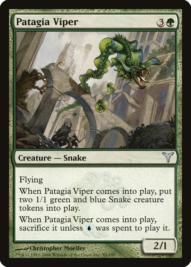 Patagia Viper card front