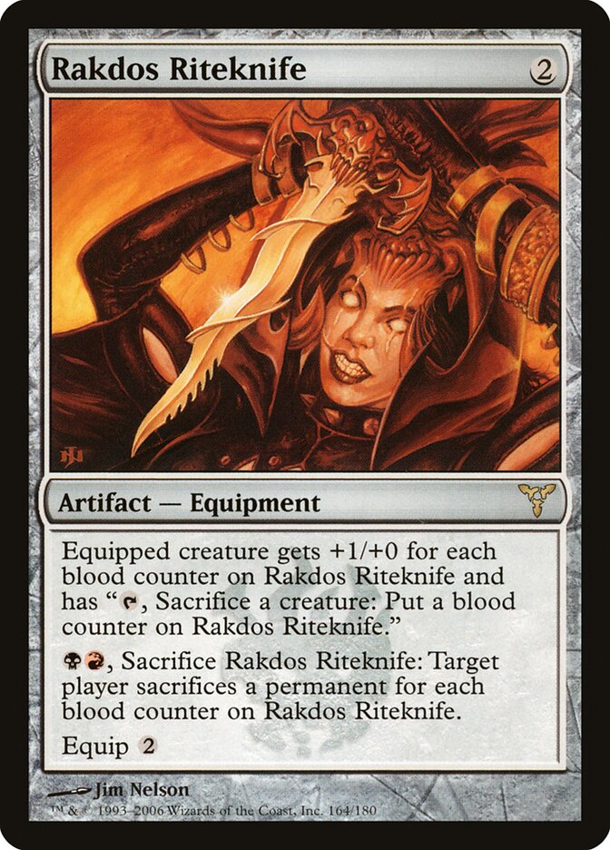Rakdos Riteknife card front