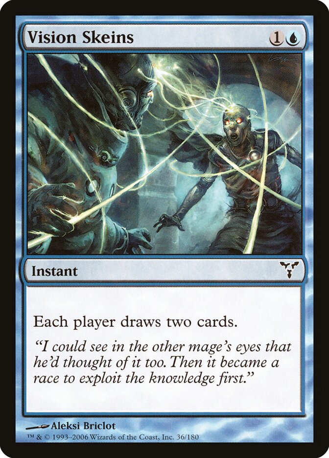 Vision Skeins card front