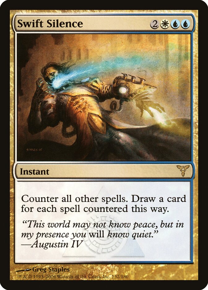 Swift Silence card front