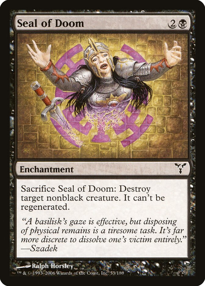 Seal of Doom card front