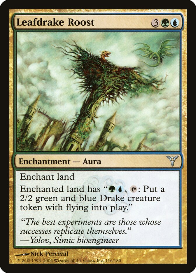 Leafdrake Roost card front