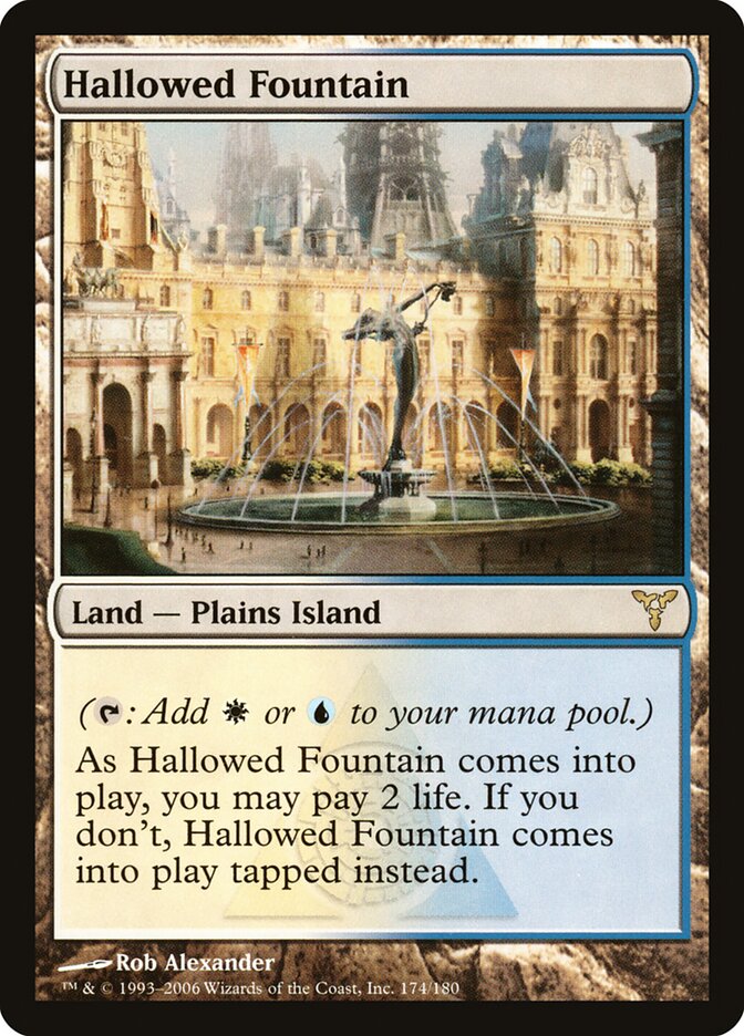 Hallowed Fountain card front