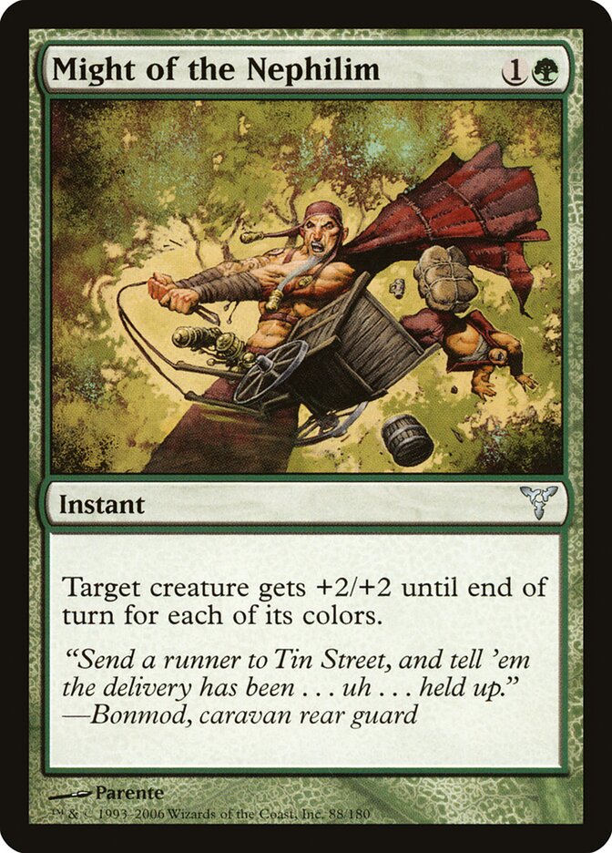 Might of the Nephilim card front
