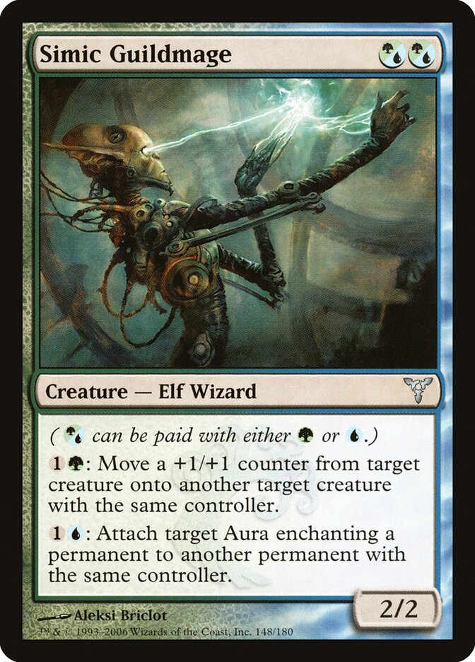 Simic Guildmage card front