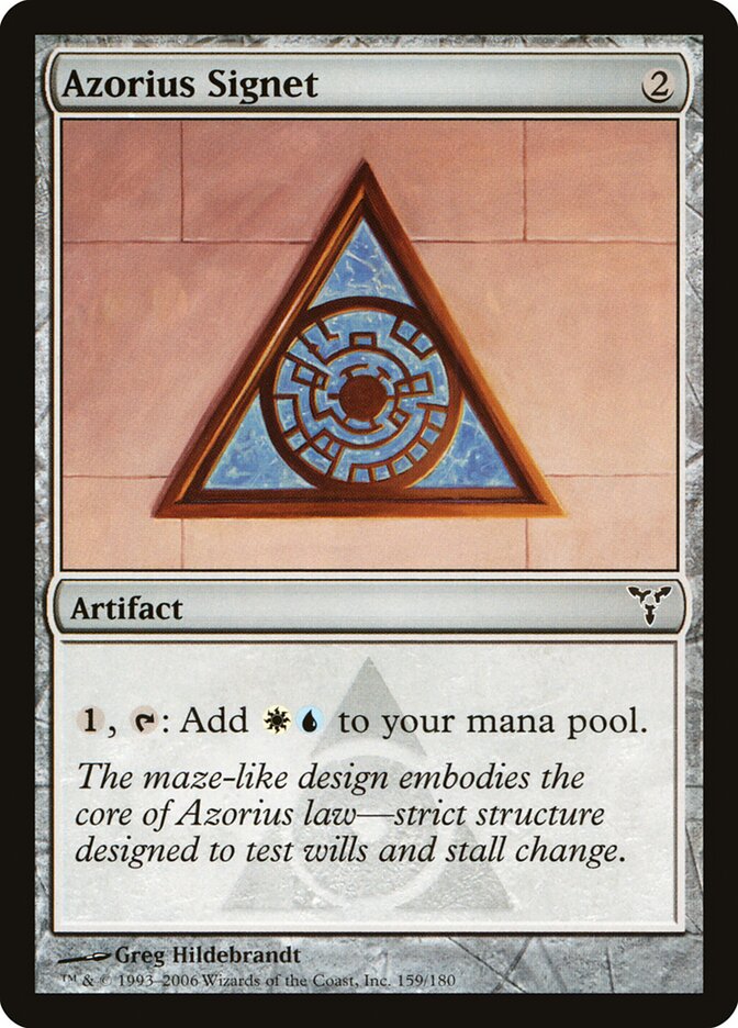 Azorius Signet card front