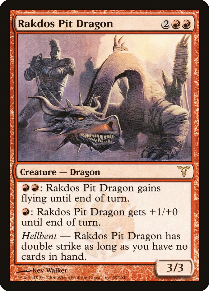 Rakdos Pit Dragon card front