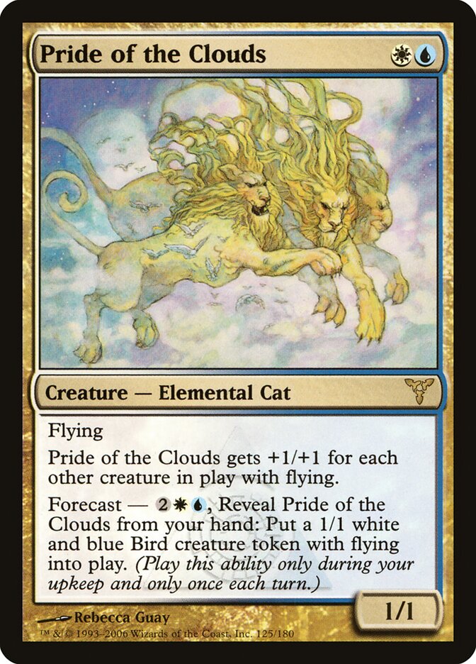 Pride of the Clouds card front