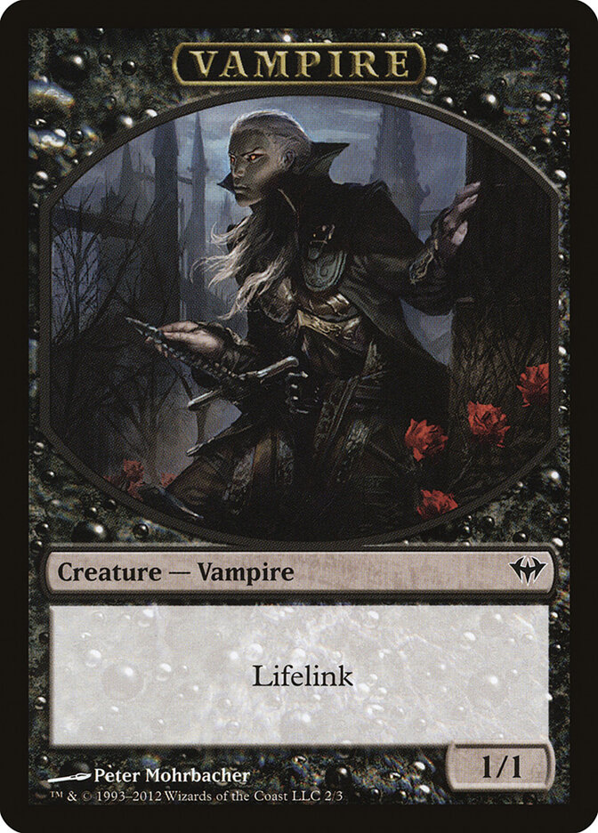 Vampire card front