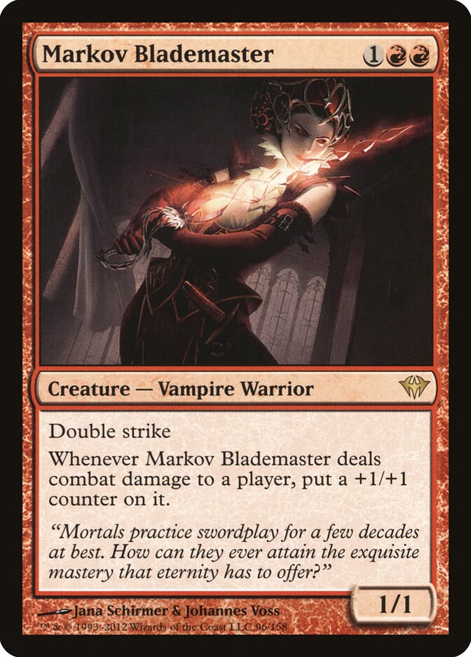 Markov Blademaster card front