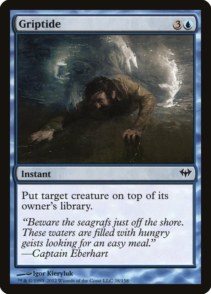 Griptide card front