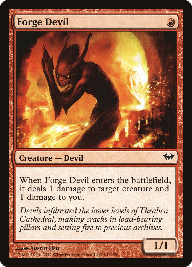 Forge Devil card front