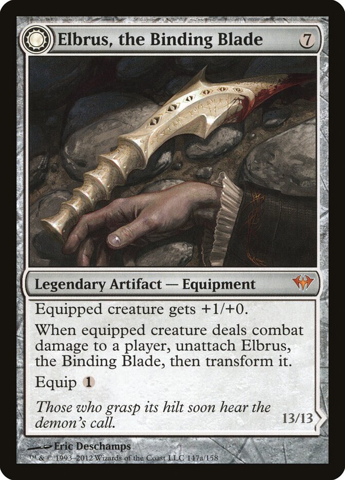 Elbrus, the Binding Blade card front