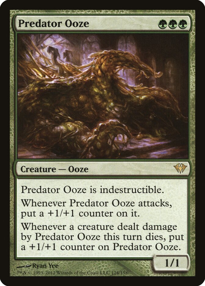 Predator Ooze card front