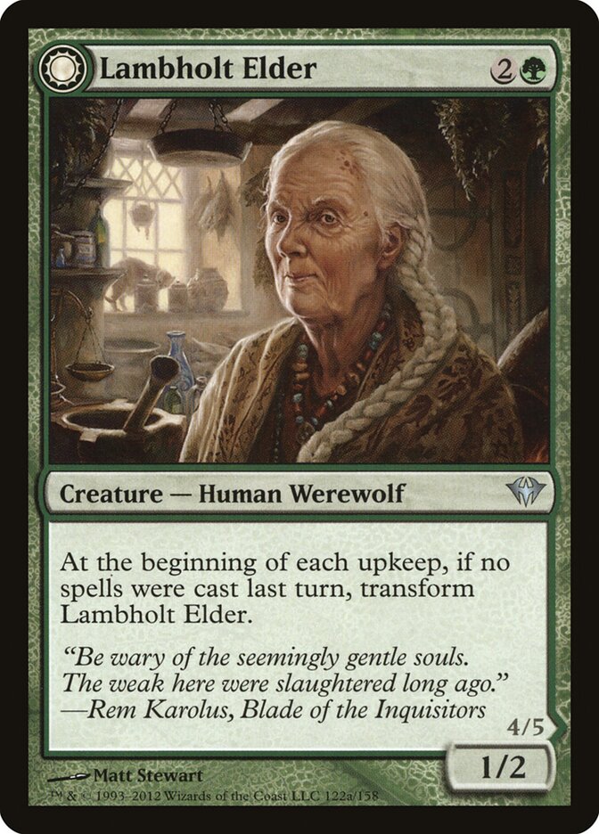 Lambholt Elder card front