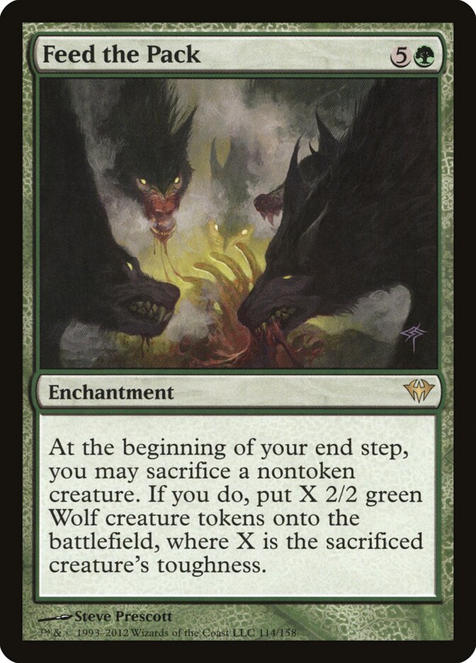 Feed the Pack card front