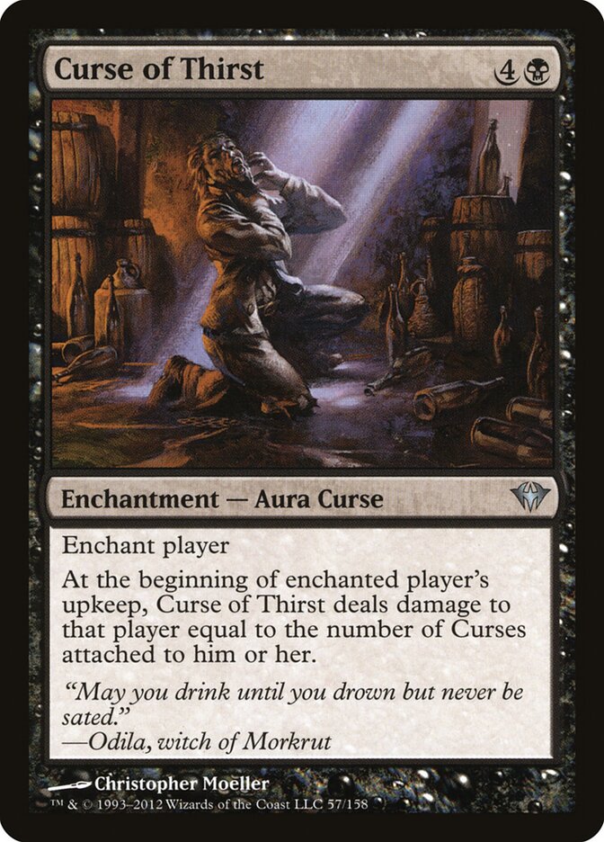 Curse of Thirst card front