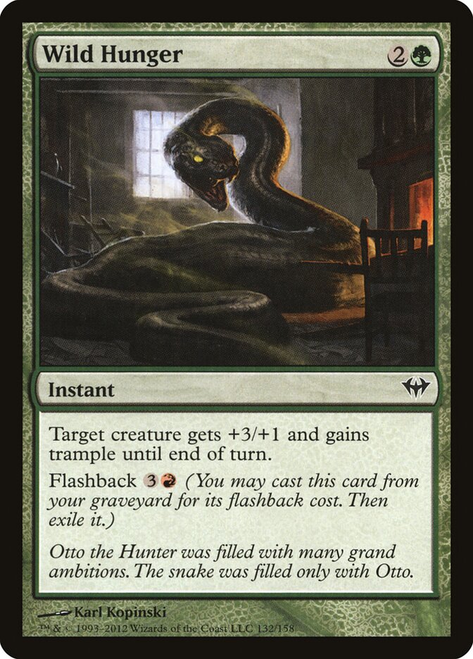 Wild Hunger card front