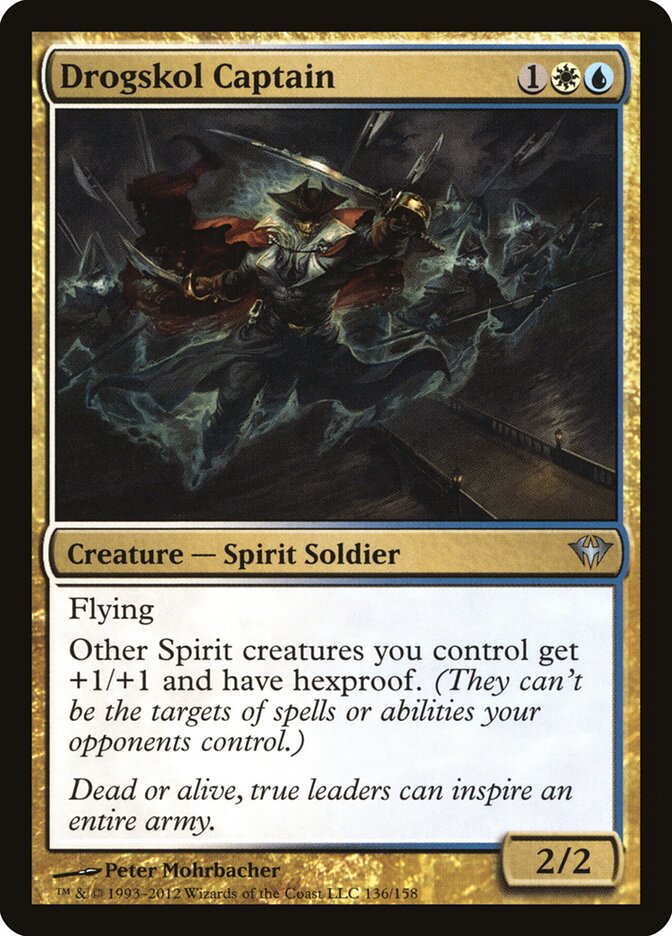 Drogskol Captain card front