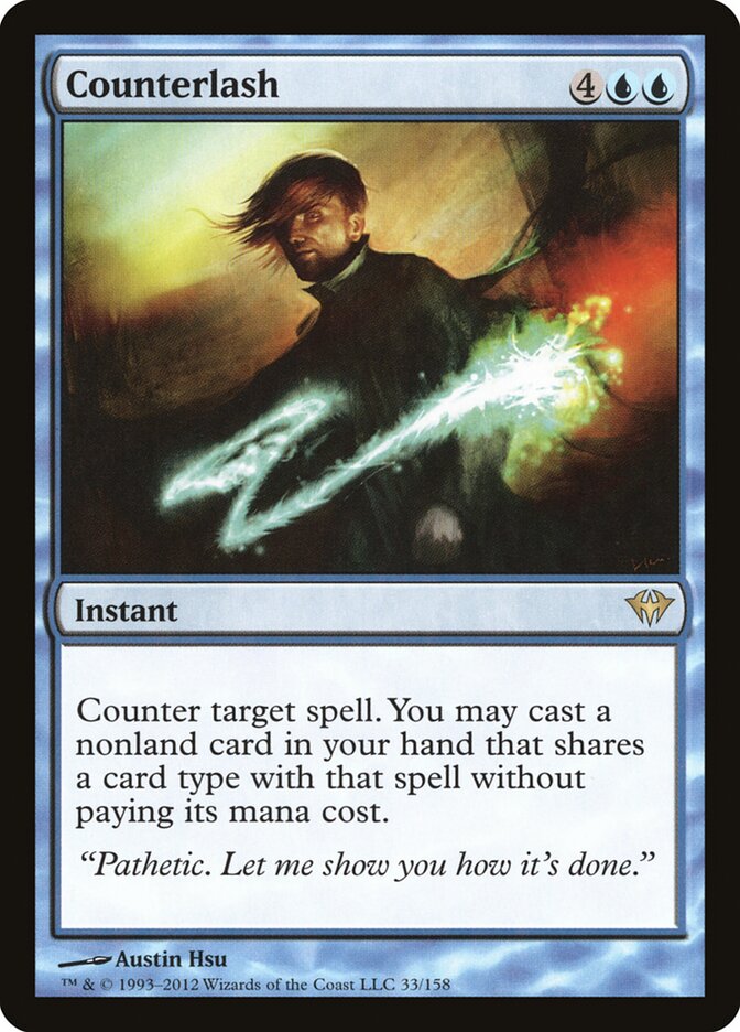 Counterlash card front