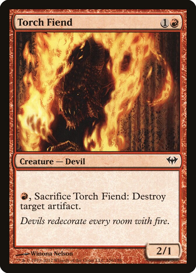 Torch Fiend card front