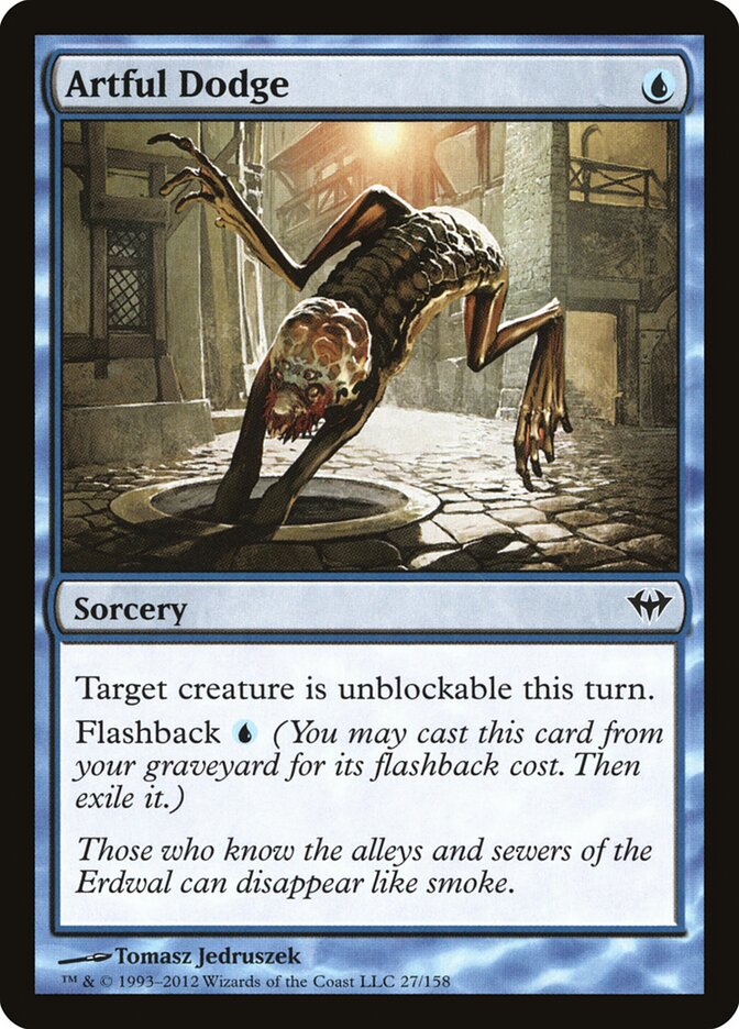 Artful Dodge card front