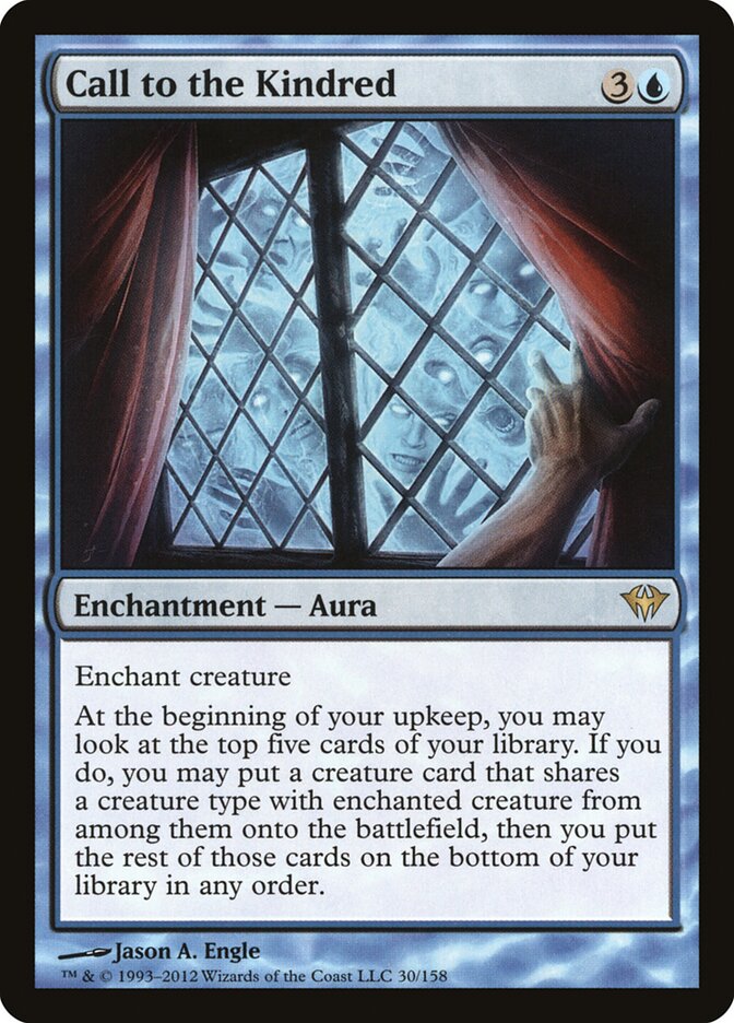 Call to the Kindred card front
