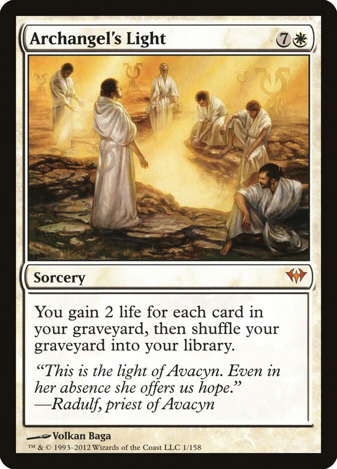 Archangel's Light card front