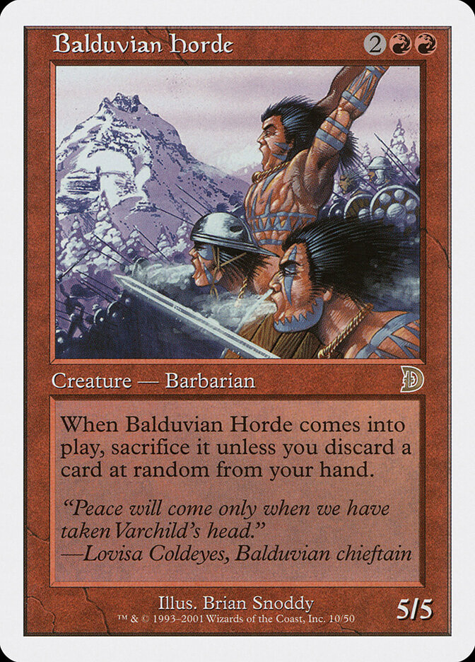 Balduvian Horde card front