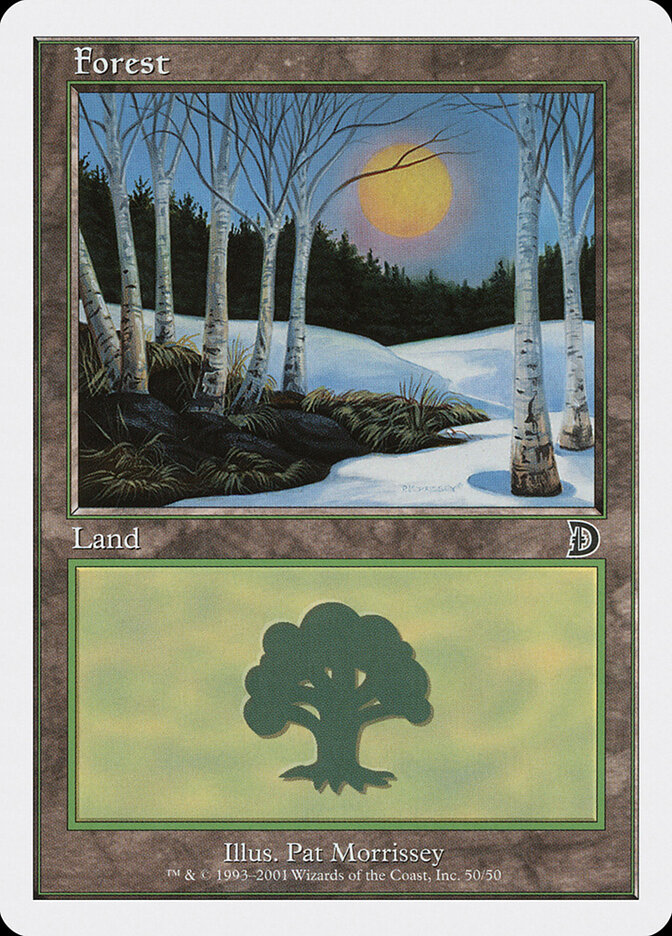 Forest card front
