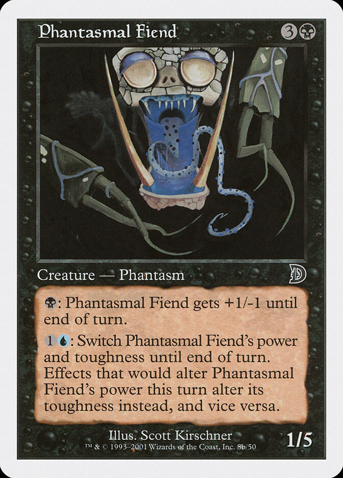 Phantasmal Fiend card front