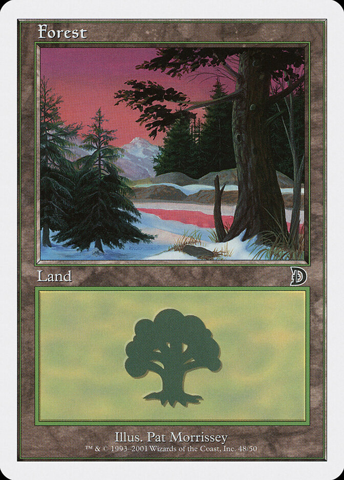 Forest card front