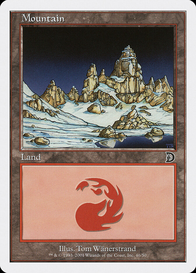 Mountain card front
