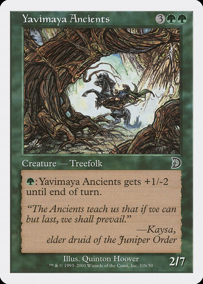 Yavimaya Ancients card front