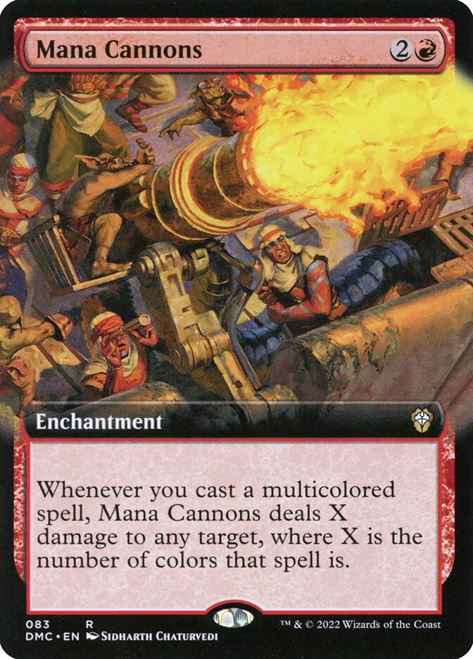 Mana Cannons card front