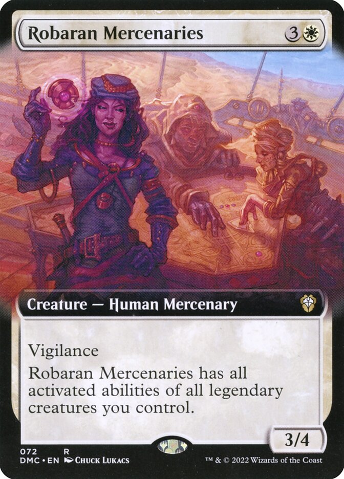 Robaran Mercenaries card front