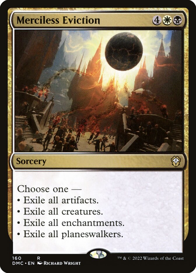 Merciless Eviction card front