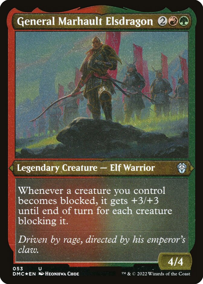 General Marhault Elsdragon card front