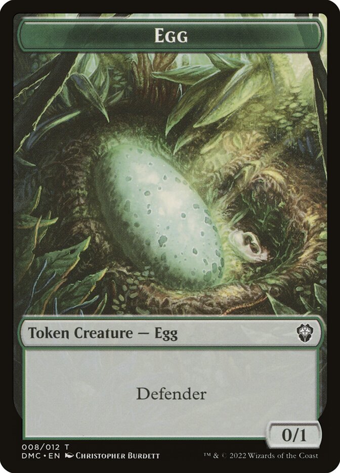 Egg card front